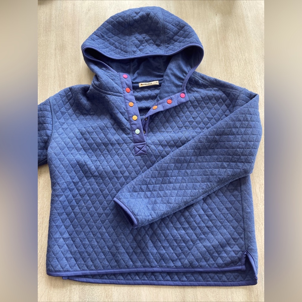 Marine Layer Sea Blue Hoodie